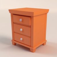 Bedside Cabinet - Single
